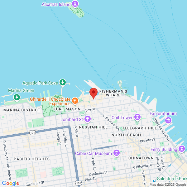 map of the area